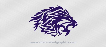 Tribal Lion Decal